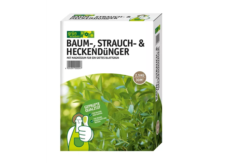 Baum-, Strauch- & Heckendünger